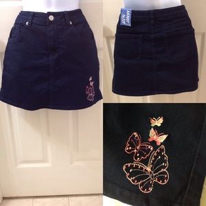 New Girls Denim Fun Jean Skort